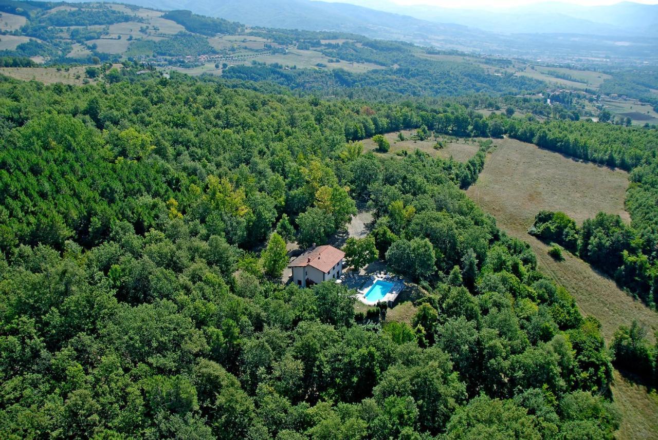 פופי Villa Le Balze Tuscany, Private Pool, Property Fenced, Pet Allowed. מראה חיצוני תמונה
